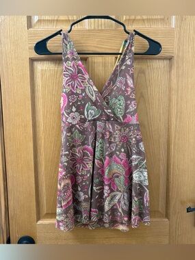 Vintage Y2K Floral Camisole Top Sweet Pea by Stacy Frati Size Women’s Medium